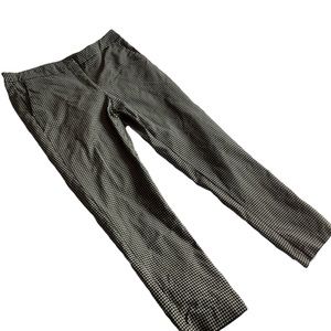 Women's Size L Checked Zara Pants Pockets